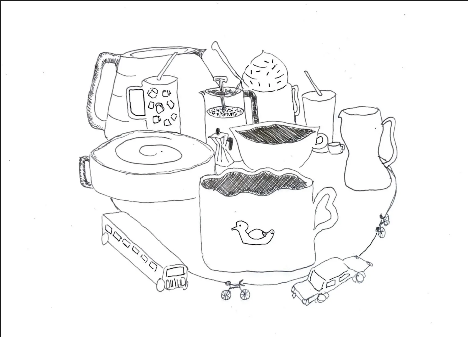 The Orange Line Cafe Crawl